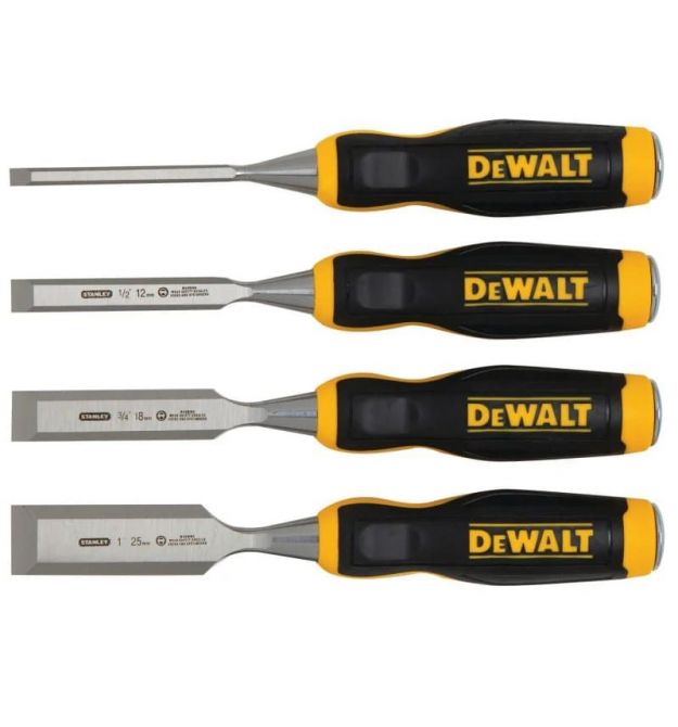 DeWALT DeWALT chisel, 6-13-18-25mm, case set 4pcs