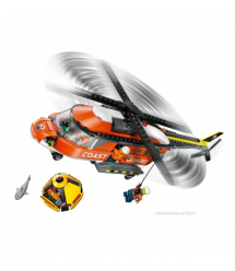 LEGO Конструктор LEGO City Рятувальний катер і гелікоптер берегової охорони