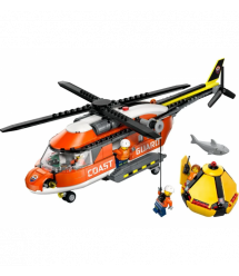 LEGO Конструктор LEGO City Рятувальний катер і гелікоптер берегової охорони