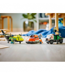 LEGO Конструктор LEGO City Ремікс літака, вантажівки та судна на повітряній подушці