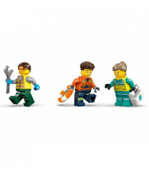 LEGO Конструктор LEGO City Ремікс літака, вантажівки та судна на повітряній подушці