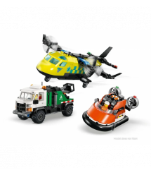 LEGO Конструктор LEGO City Ремікс літака, вантажівки та судна на повітряній подушці
