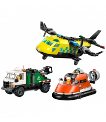LEGO Конструктор LEGO City Ремікс літака, вантажівки та судна на повітряній подушці