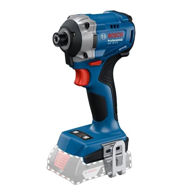 Bosch Винтоверт ударный аккумуляторный GDR 18V-215 18В 215Нм 3800об·мин M6-M16 1кг
