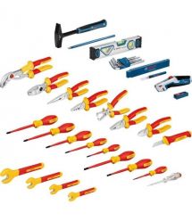 Bosch Большой кейс электрика Professional, набор 37 предметов, VDE