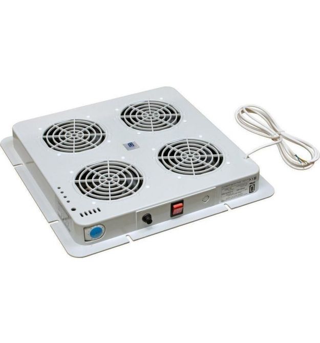 ZPAS Roof fan unit PWD-4W, DP200A, RAL7035 with thermostat, 230V