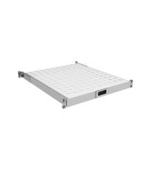 ZPAS ZPAS 19" shelf, 1U, pull-out, depth 450-550 mm, gray