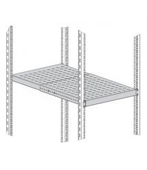 ZPAS ZPAS shelf 19" 1U 350-600mm depth black