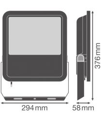 LEDVANCE Прожектор FLOODLIGHT 133Вт 20000Лм 4000K черний