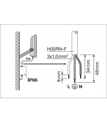LEDVANCE Прожектор FLOODLIGHT 133Вт 20000Лм 4000K черний