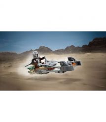 LEGO Конструктор LEGO Star Wars Швидкісний мотоцикл Мандалорця й Ґроґу