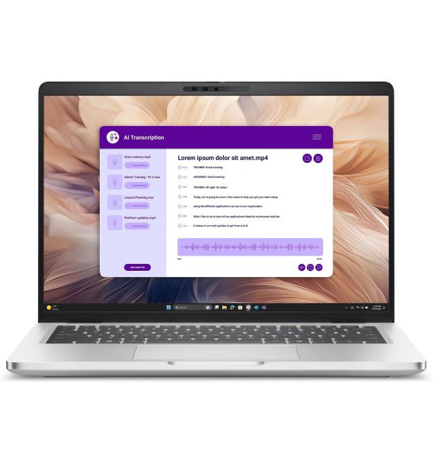Dell Ноутбук Dell Pro 14 Plus 14" FHD+ AG, Intel U7-268V, 32GB, F512GB, UMA, Lin, сріблястий