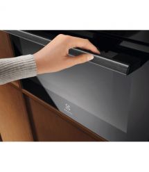 Electrolux Electrolux oven electrical compact, 44l, display, convection, microwave function, black
