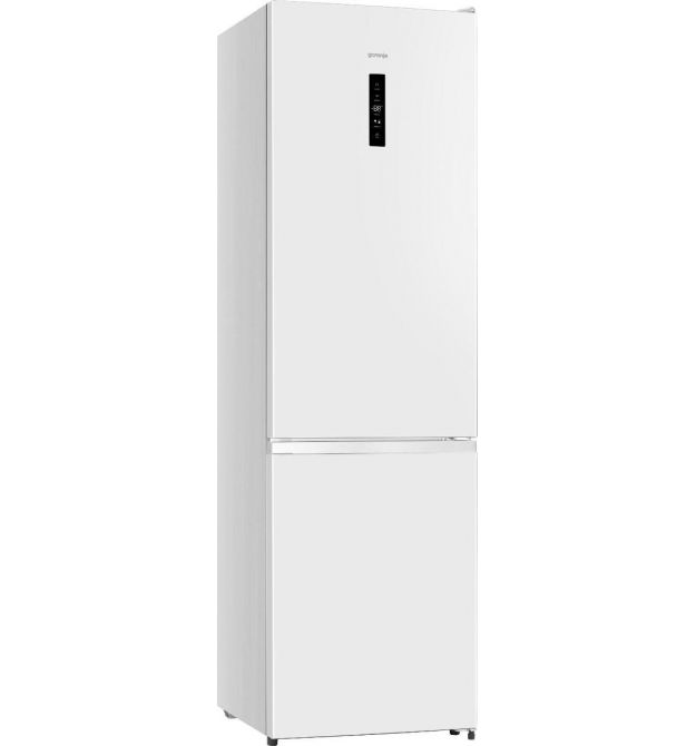 Gorenje Холодильник с нижн. мороз. камерой, 200х60х60см, 2 дв., 238(98)л, А+, NF+ Зона св-ти, Внешн.диспл, белый