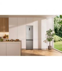 Gorenje Холодильник с нижн. мороз. камерой, 200х60х60см, 2 дв., 238(98)л, А+, NF+ Зона св-ти, Внешн.диспл, серый
