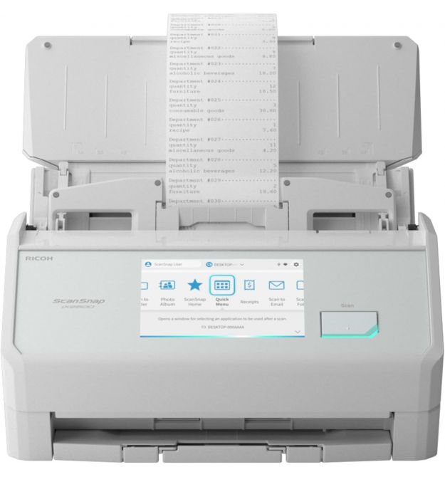 Ricoh Документ-сканер A4 Ricoh ScanSnap iX2500 White