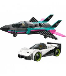 LEGO Конструктор LEGO City Реактивний літак проти автомобіля