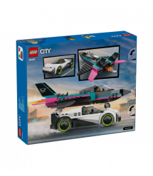 LEGO Конструктор LEGO City Реактивний літак проти автомобіля