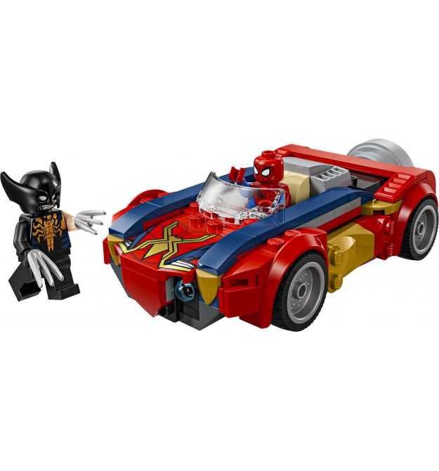 LEGO Конструктор LEGO Super Heroes Автомобіль Людини-павука vs. Отруєний Росомаха