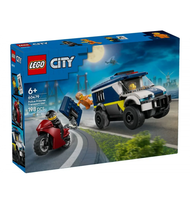 LEGO Конструктор LEGO City Поліцейський фургон для перевезення в'язнів