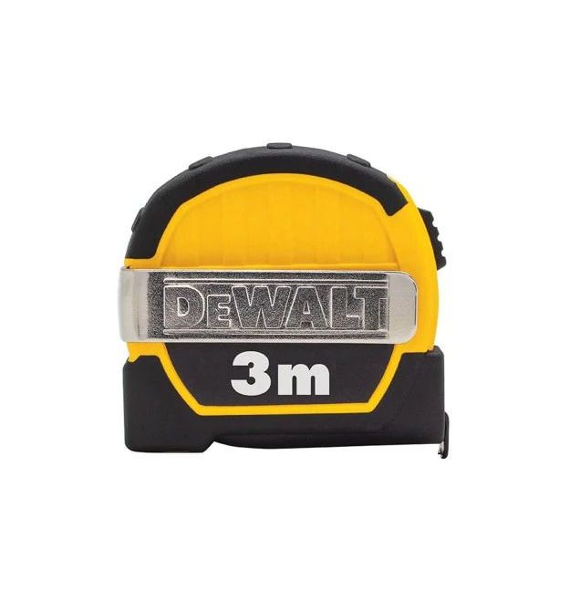 DeWALT Рулетка DeWALT POCKET, 3мх12.7мм, с фиксатором сматывания, АБС-пластик, магнит