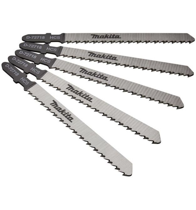 Makita Пильне полотно Makita D-72718 для лобзика HCS по дереву гладке розпилювання B-11 (T101B) (D-72718)