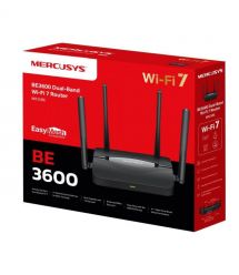 Mercusys Маршрутизатор MR25BE BE3600, 3xGE LAN, 1xGE WAN, MESH