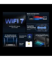 Mercusys Маршрутизатор MR25BE BE3600, 3xGE LAN, 1xGE WAN, MESH