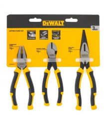 DeWALT DeWALT set of jointed pliers LASER HARDENED pliers, long pliers, cutters 3pcs