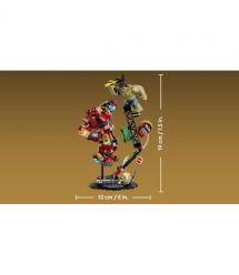 LEGO Конструктор LEGO Super Heroes Легендарна битва: Халкбастер vs. Халк