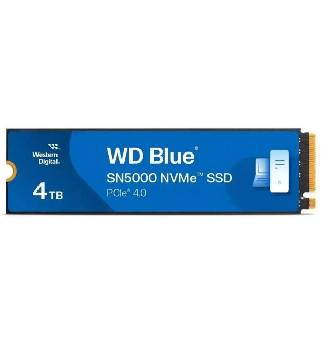 WD Накопичувач SSD WD M.2 4TB PCIe 4.0 Blue SN5000