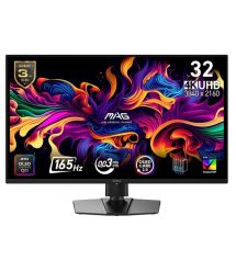 MSI Монітор MSI 31.5" MAG 322UP-E16 2xHDMI, DP, USB-C, Audio, QD-OLED, 3840x2160, 165Hz, 0.03ms, sRGB 138%, FreeSync, HAS