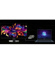 MSI Монітор MSI 31.5" MAG 322UP-E16 2xHDMI, DP, USB-C, Audio, QD-OLED, 3840x2160, 165Hz, 0.03ms, sRGB 138%, FreeSync, HAS