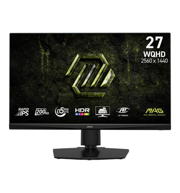 MSI Монітор MSI 27" MAG 272QPF-E20 2xHDMI, DP, Audio, IPS, 2560x1440, 200Hz, 0.5ms, sRGB 127%, AdaptiveSync, Pivot, HDR400
