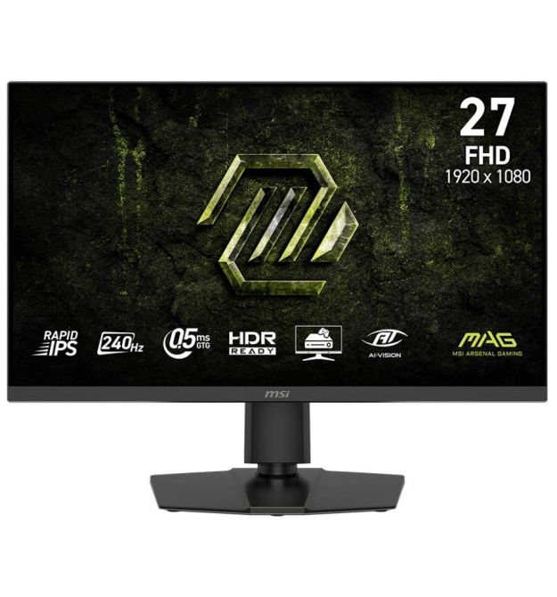 MSI Монітор MSI 27" MAG 272PF-X24 2xHDMI, DP, MM, IPS, 1920x1080, 240Hz, 0.5ms, sRGB 122%, AdaptiveSync, Pivot
