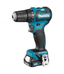 Makita Шурупокрут-дриль акумуляторний Makita DF332DWYE 10.8В 2х1.5А·год 21·35Нм 0-450·0-1500об/хв ЗП кейс 0.86кг