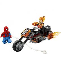 LEGO Конструктор LEGO Super Heroes Людина-павук vs. Примарний вершник на мотоциклі