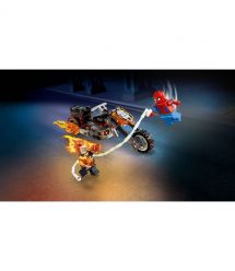 LEGO Конструктор LEGO Super Heroes Людина-павук vs. Примарний вершник на мотоциклі