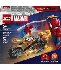 LEGO Конструктор LEGO Super Heroes Людина-павук vs. Примарний вершник на мотоциклі