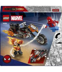 LEGO Конструктор LEGO Super Heroes Людина-павук vs. Примарний вершник на мотоциклі