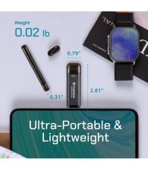 Transcend Портативний SSD Transcend 2TB USB 3.1 Gen 2 Type-A + Type-C ESD310 Чорний