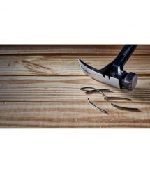 DeWALT Молоток столярный RIP-CLAW 454г 34см рукоять металлическая резиновая с прямым гвоздедером