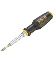 DeWALT Викрутки DeWALT FULL FIT 6 Way, з бітами 2 шт, руків'я двокомпонентне, 75мм шт, SL, PH
