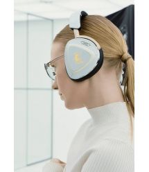 ASUS Гарнитура игровая ROG Delta II, 3.5мм/BT/WL, RGB, 2м, белый KJP Ed.