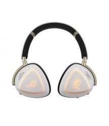 ASUS Гарнитура игровая ROG Delta II, 3.5мм/BT/WL, RGB, 2м, белый KJP Ed.