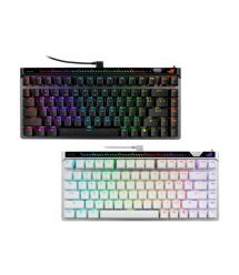 ASUS Клавиатура механическая ROG Falchion Ace 75 HE, 83key, HFX V2 Magnetic Switches, USB-A, EN, RGB, чёрный