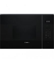 Bosch Микроволновая печь встроенная, 20л, электр. управление, 800Вт, дисплей, черный
