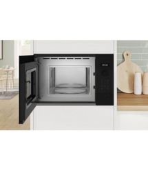 Bosch Микроволновая печь встроенная, 20л, электр. управление, 800Вт, дисплей, черный