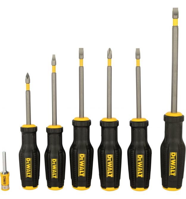 DeWALT Викрутки DeWALT TOUGHSERIES MAX FIT, SL, PH, набір 6шт