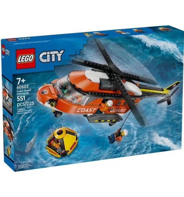LEGO Конструктор LEGO City Гелікоптер берегової охорони